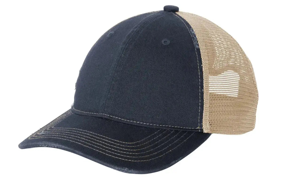 Port Authority® Distressed Mesh Back Cap #C600 Game Over Merch