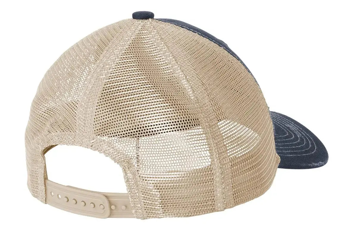 Port Authority® Distressed Mesh Back Cap #C600 Game Over Merch