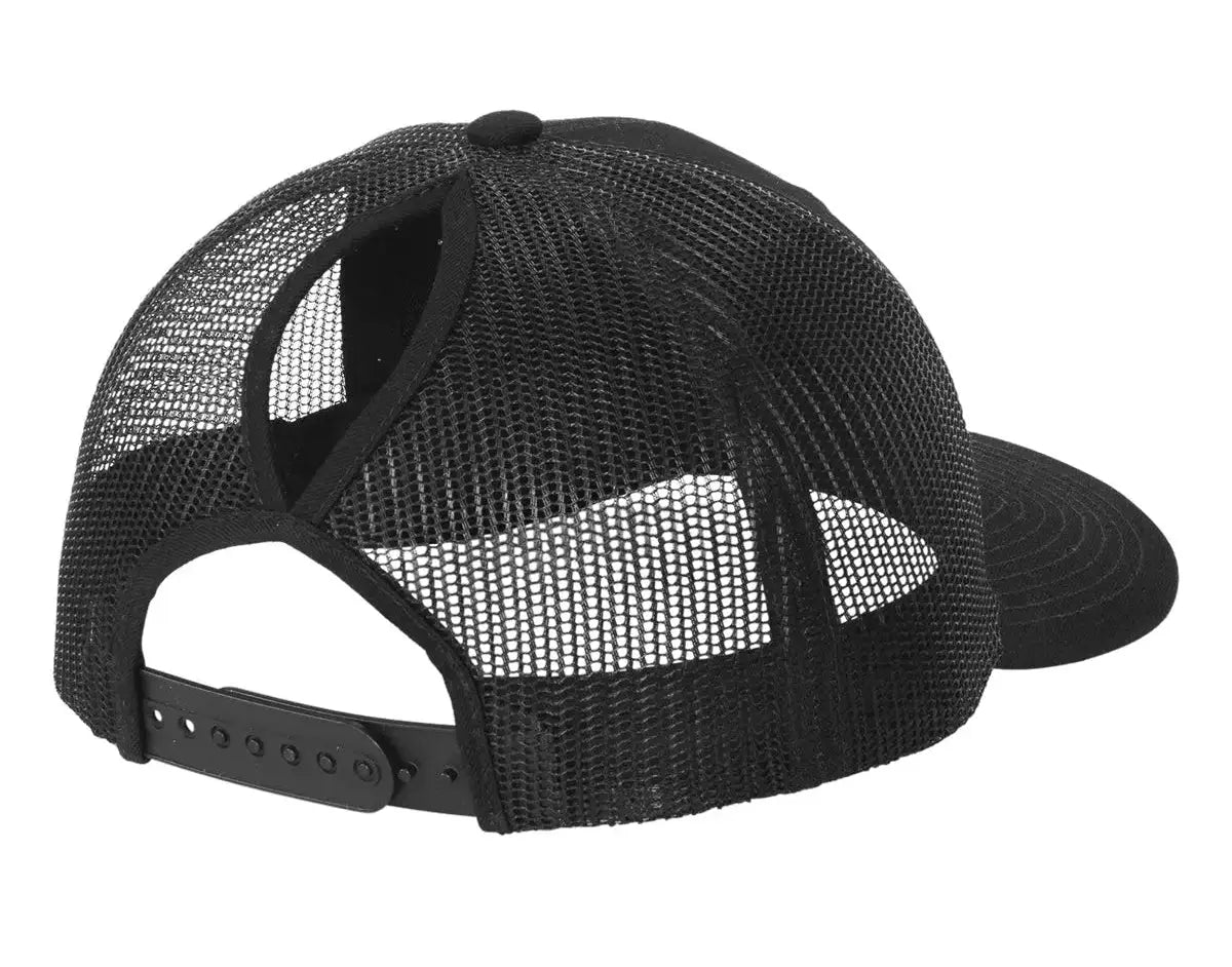 Port Authority® Snapback Ponytail Trucker Cap #LC401 Game Over Merch