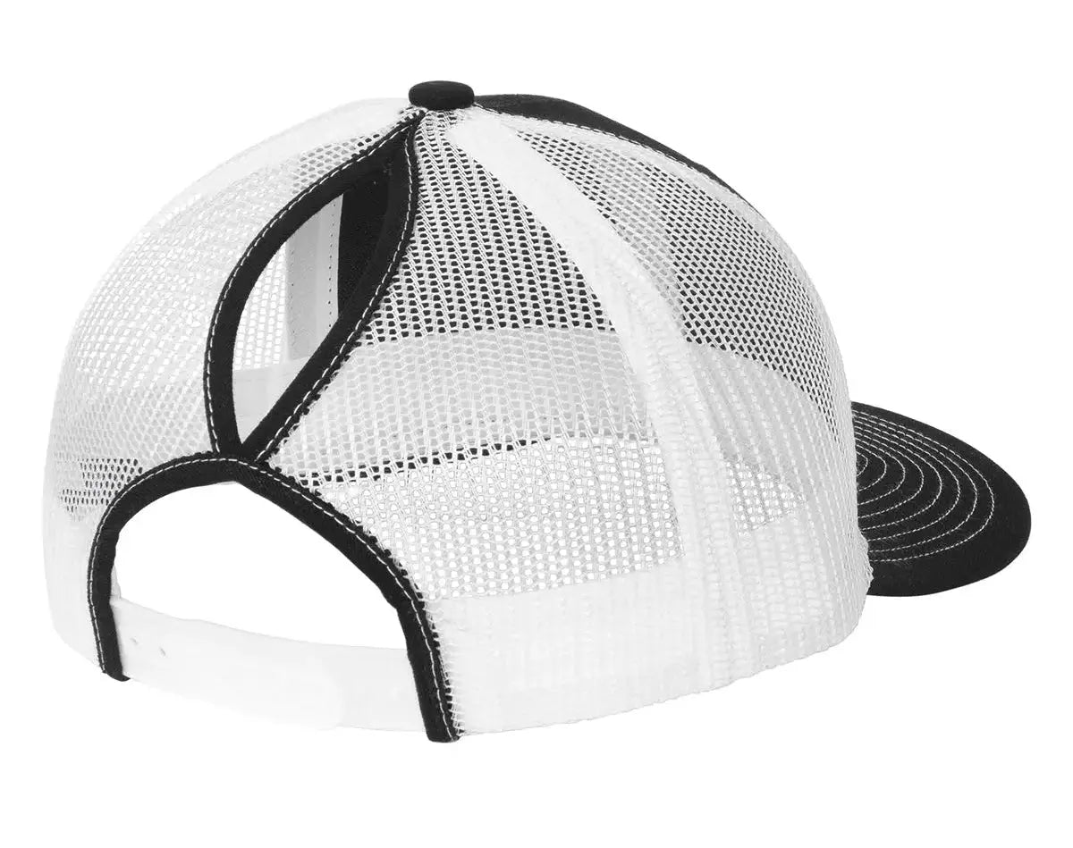 Port Authority® Snapback Ponytail Trucker Cap #LC401 Game Over Merch