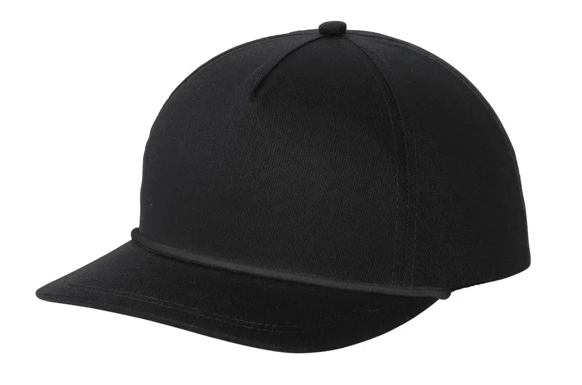 Port Authority® Snapback Five-Panel Rope Cap #C962 Game Over Merch