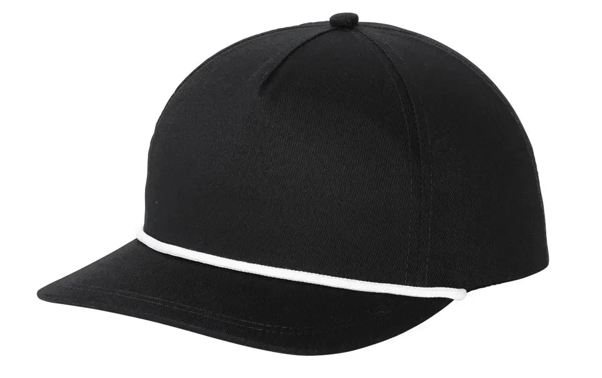 Port Authority® Snapback Five-Panel Rope Cap #C962 Game Over Merch