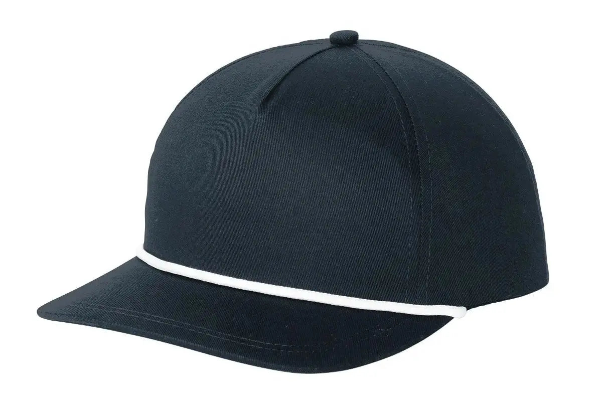Port Authority® Snapback Five-Panel Rope Cap #C962 Game Over Merch