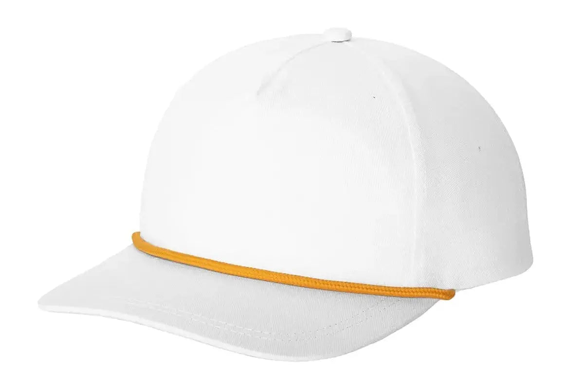 Port Authority® Snapback Five-Panel Rope Cap #C962 Game Over Merch