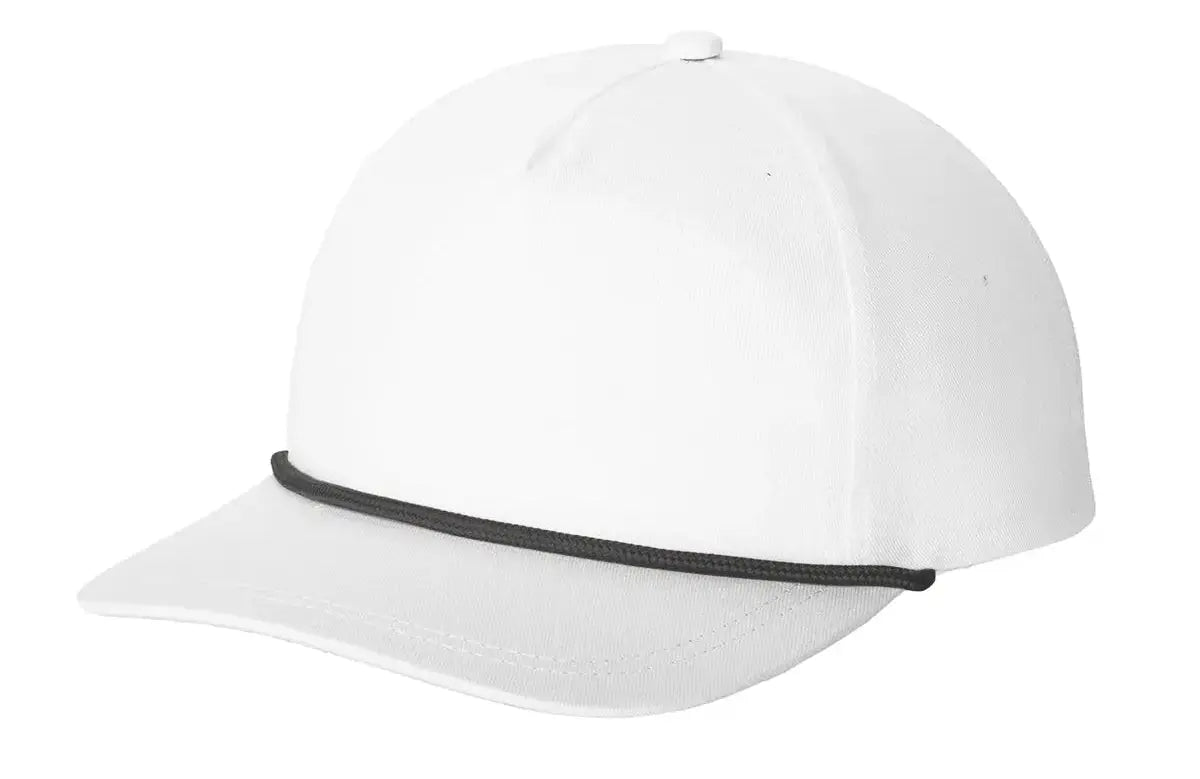 Port Authority® Snapback Five-Panel Rope Cap #C962 Game Over Merch