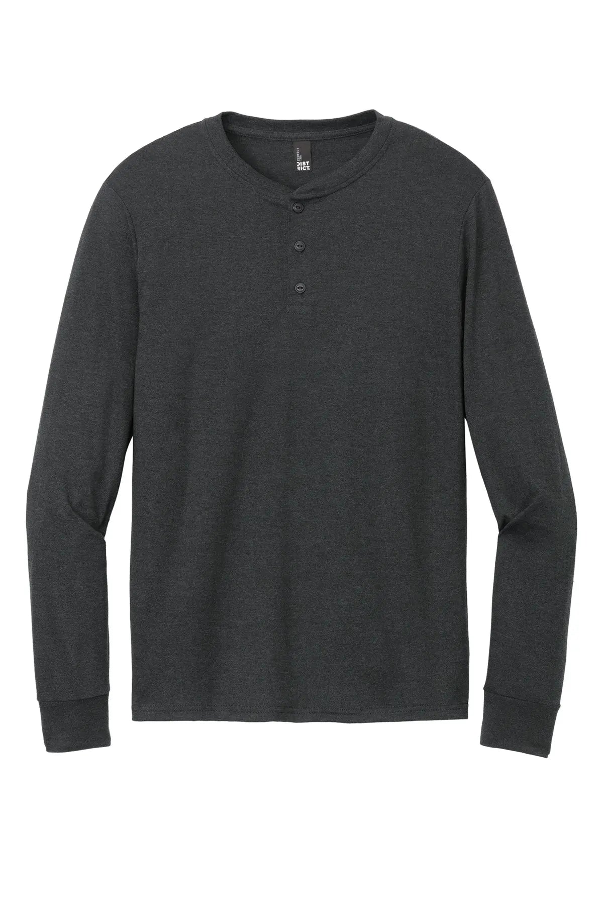 District® Perfect Tri® Long Sleeve Henley #DT145 Game Over Merch