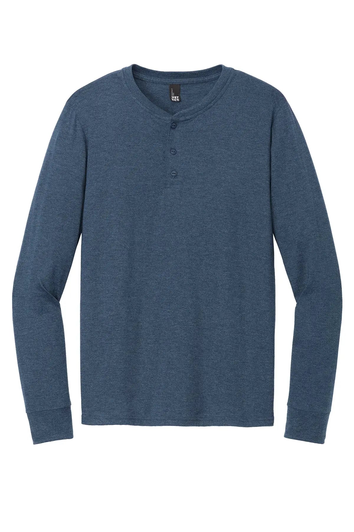 District® Perfect Tri® Long Sleeve Henley #DT145 Game Over Merch
