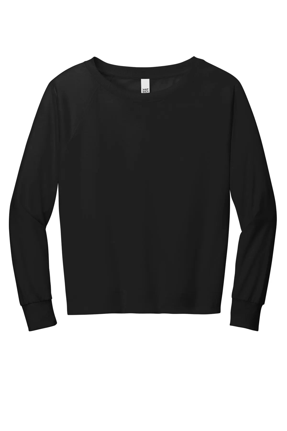 District® Women’s Featherweight French Terry™ Long Sleeve Crewneck #DT672