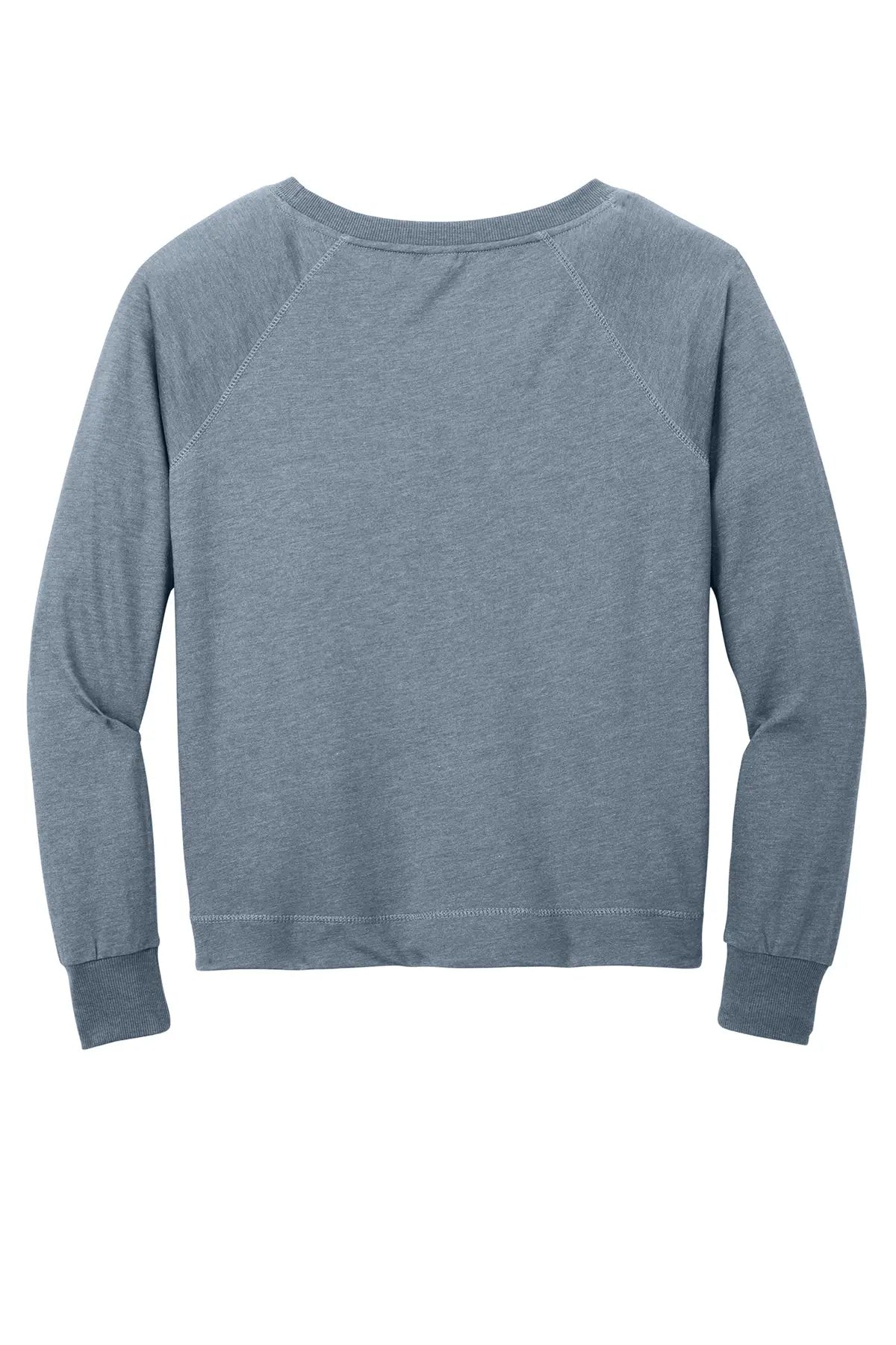 District® Women’s Featherweight French Terry™ Long Sleeve Crewneck #DT672