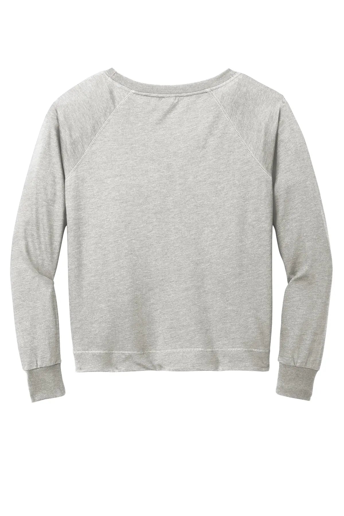 District® Women’s Featherweight French Terry™ Long Sleeve Crewneck #DT672