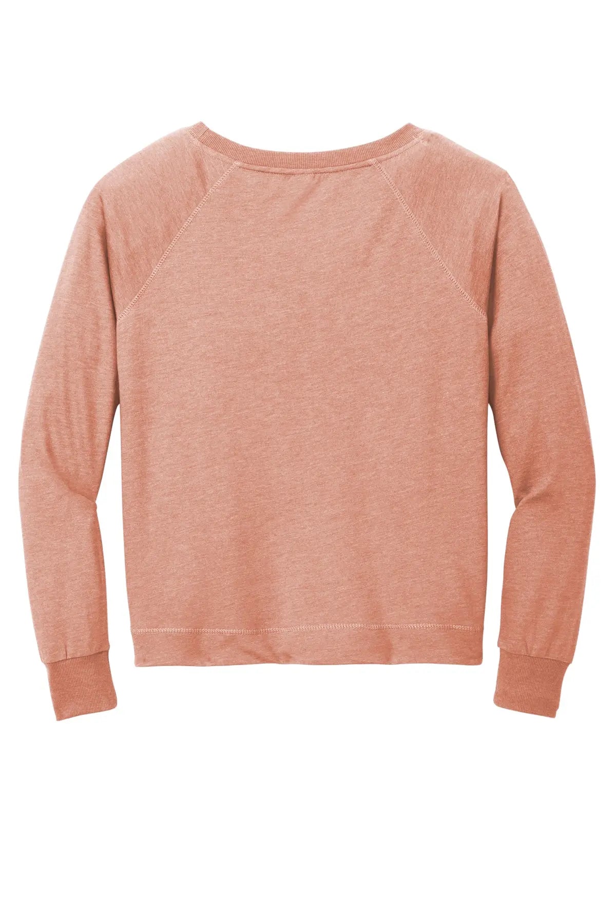 District® Women’s Featherweight French Terry™ Long Sleeve Crewneck #DT672