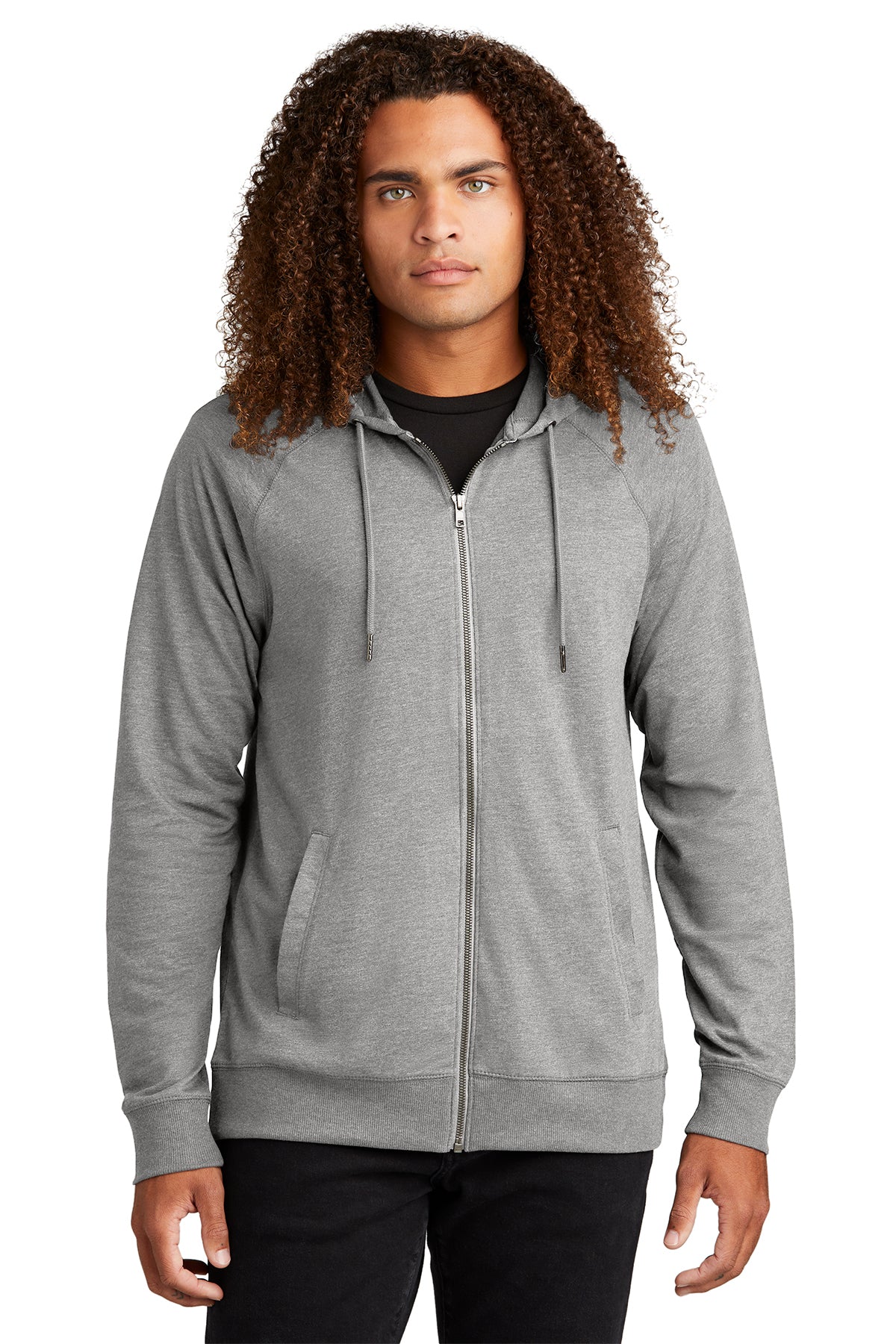 District Featherweight French Terry Full-Zip Hoodie #DT573