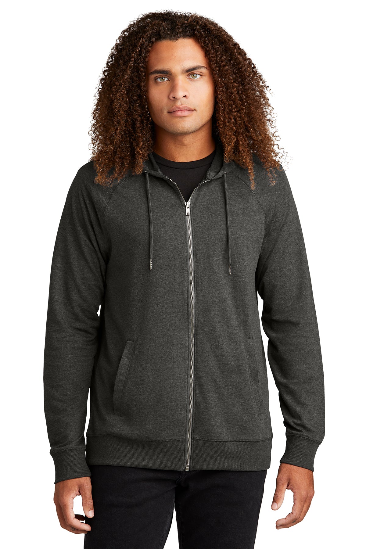 District Featherweight French Terry Full-Zip Hoodie #DT573