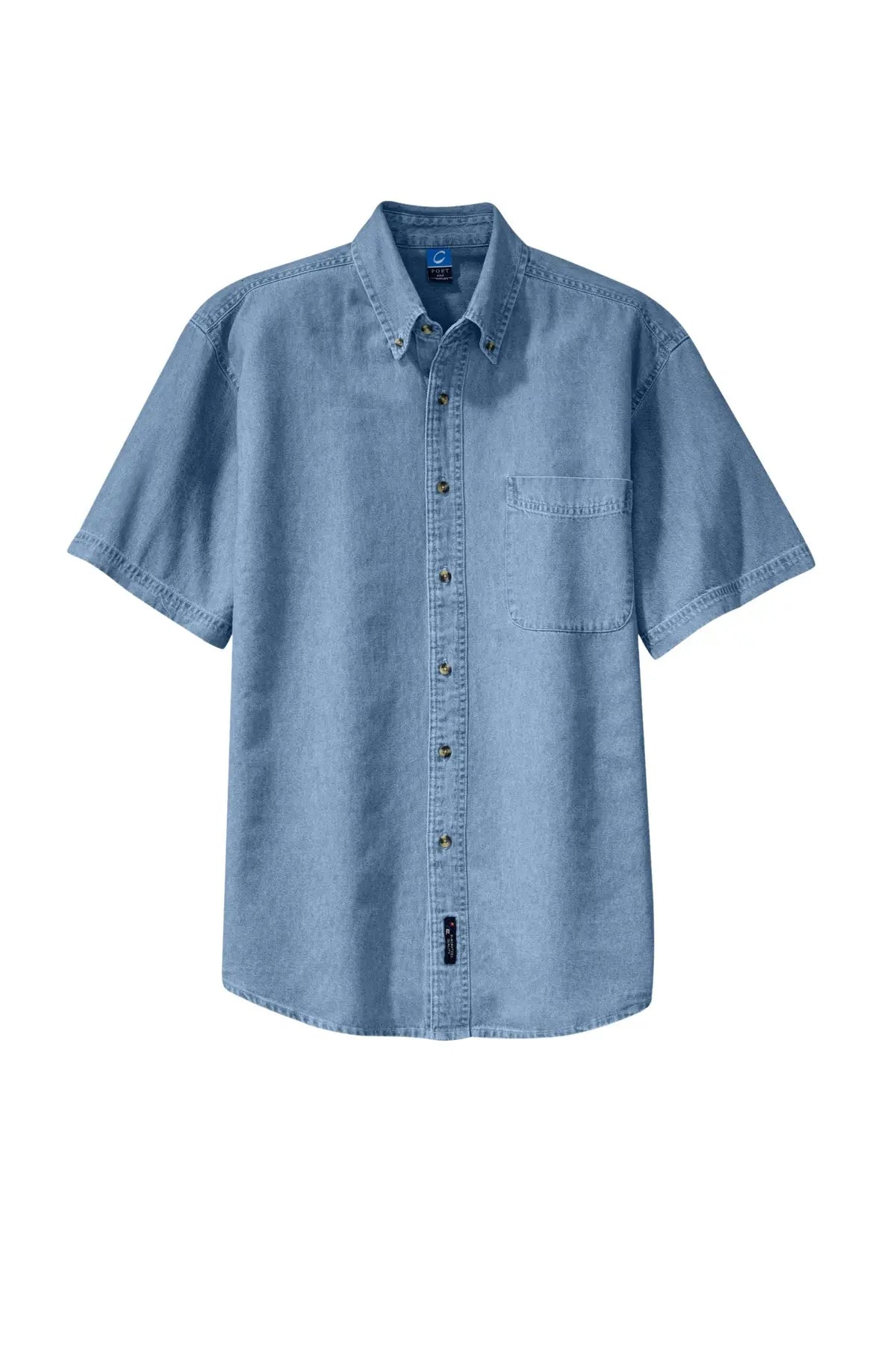 Port & Co™ Short Sleeve Value Denim Shirt #SP11