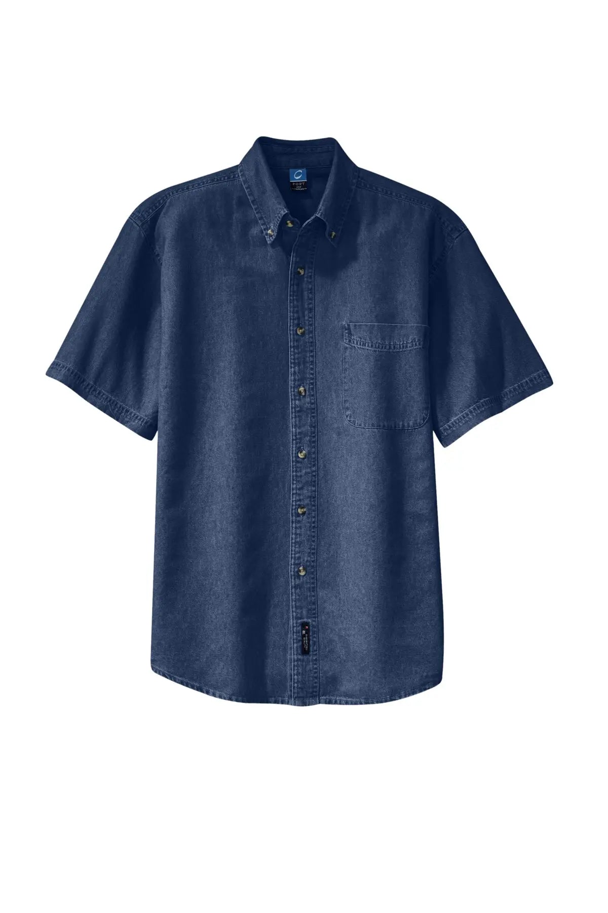 Port & Co™ Short Sleeve Value Denim Shirt #SP11
