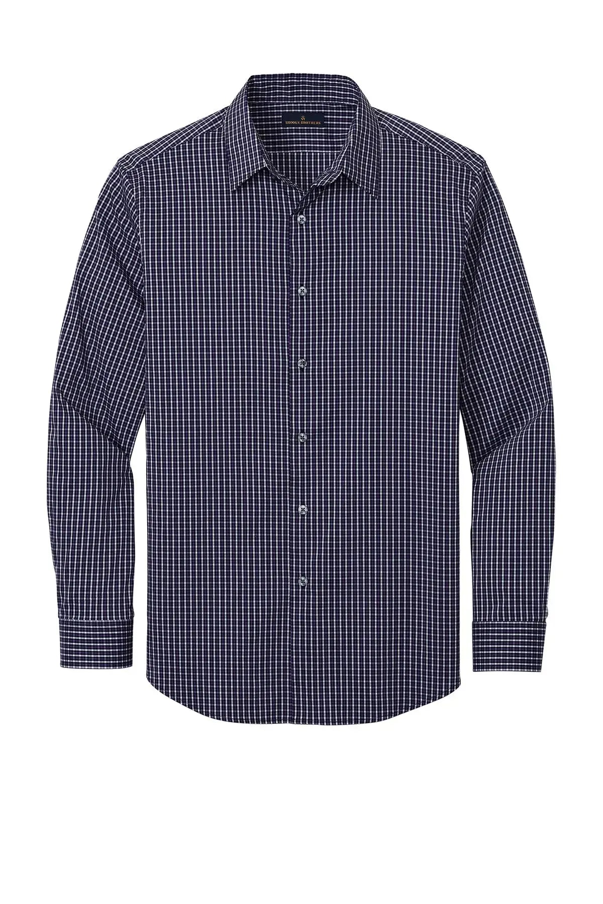 Brooks Brothers® Tech Stretch Patterned Shirt #BB18006 Game Over Merch