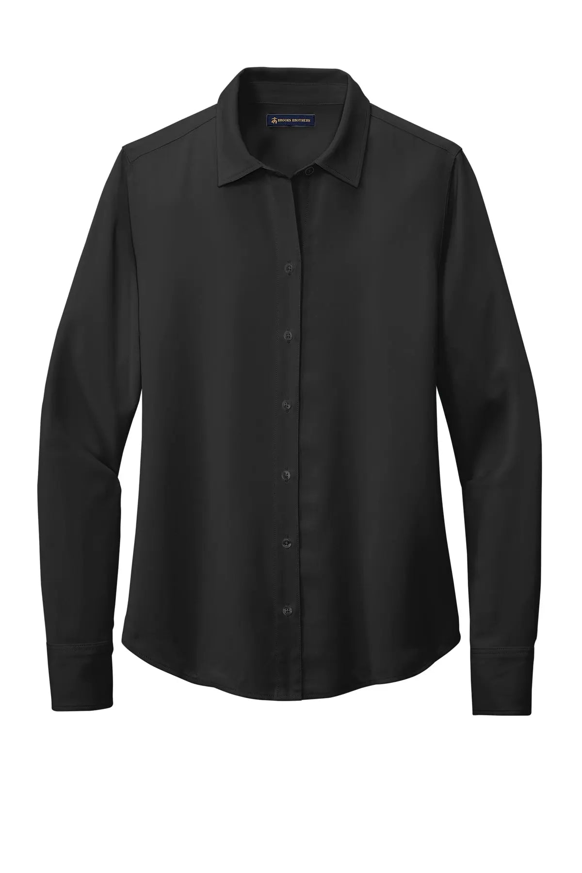 Brooks Brothers® Women’s Full-Button Satin Blouse #BB18007