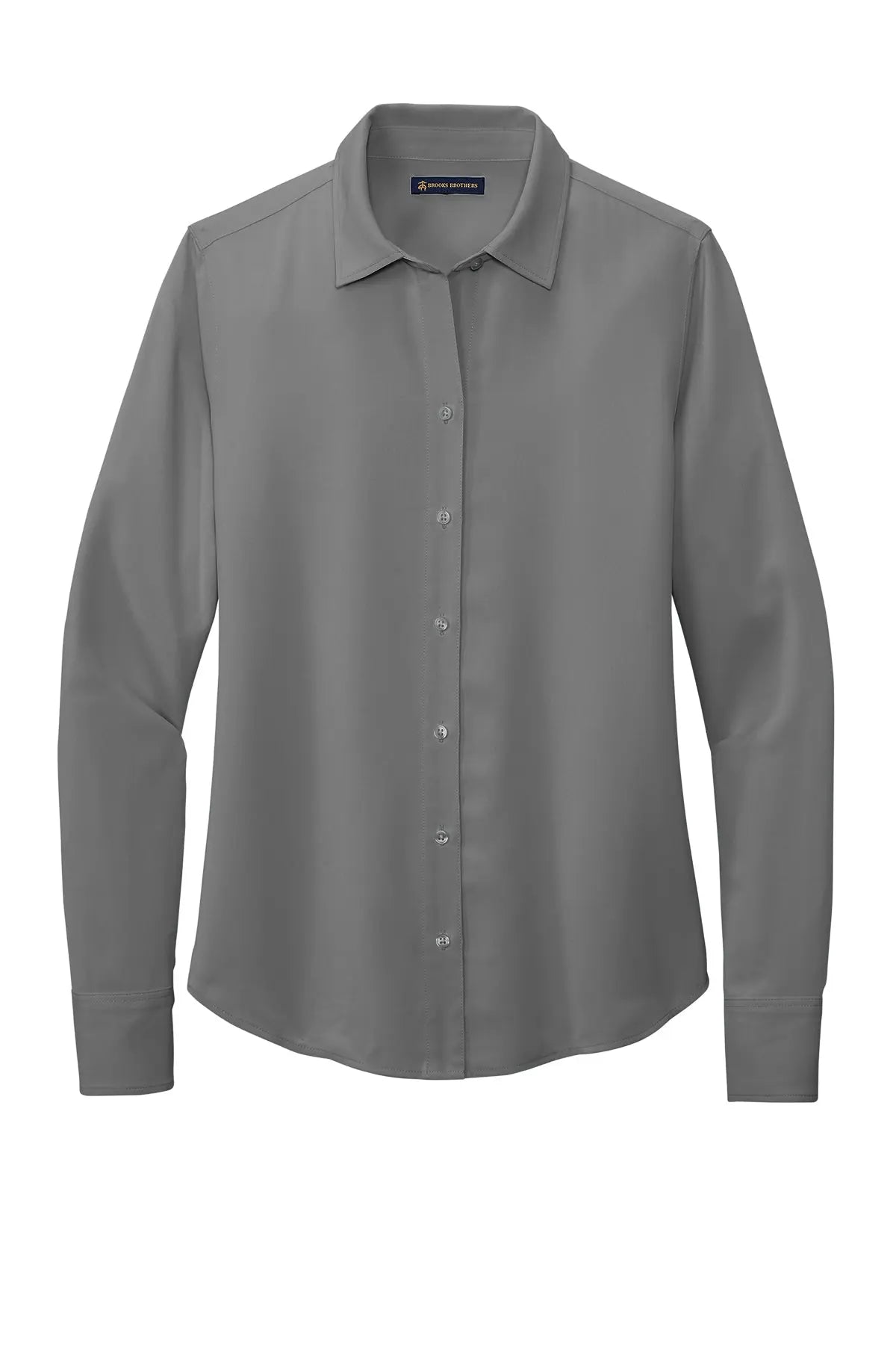 Brooks Brothers® Women’s Full-Button Satin Blouse #BB18007