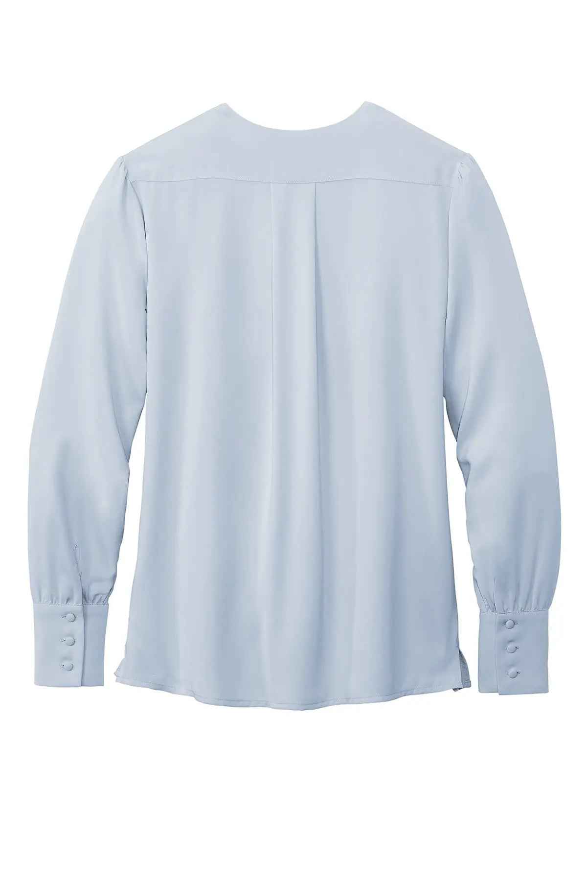 Brooks Brothers® Women’s Open-Neck Satin Blouse #BB18009