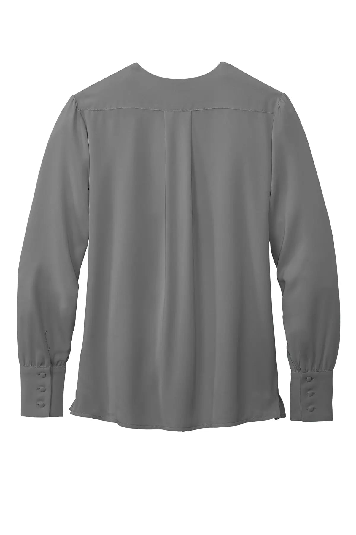 Brooks Brothers® Women’s Open-Neck Satin Blouse #BB18009