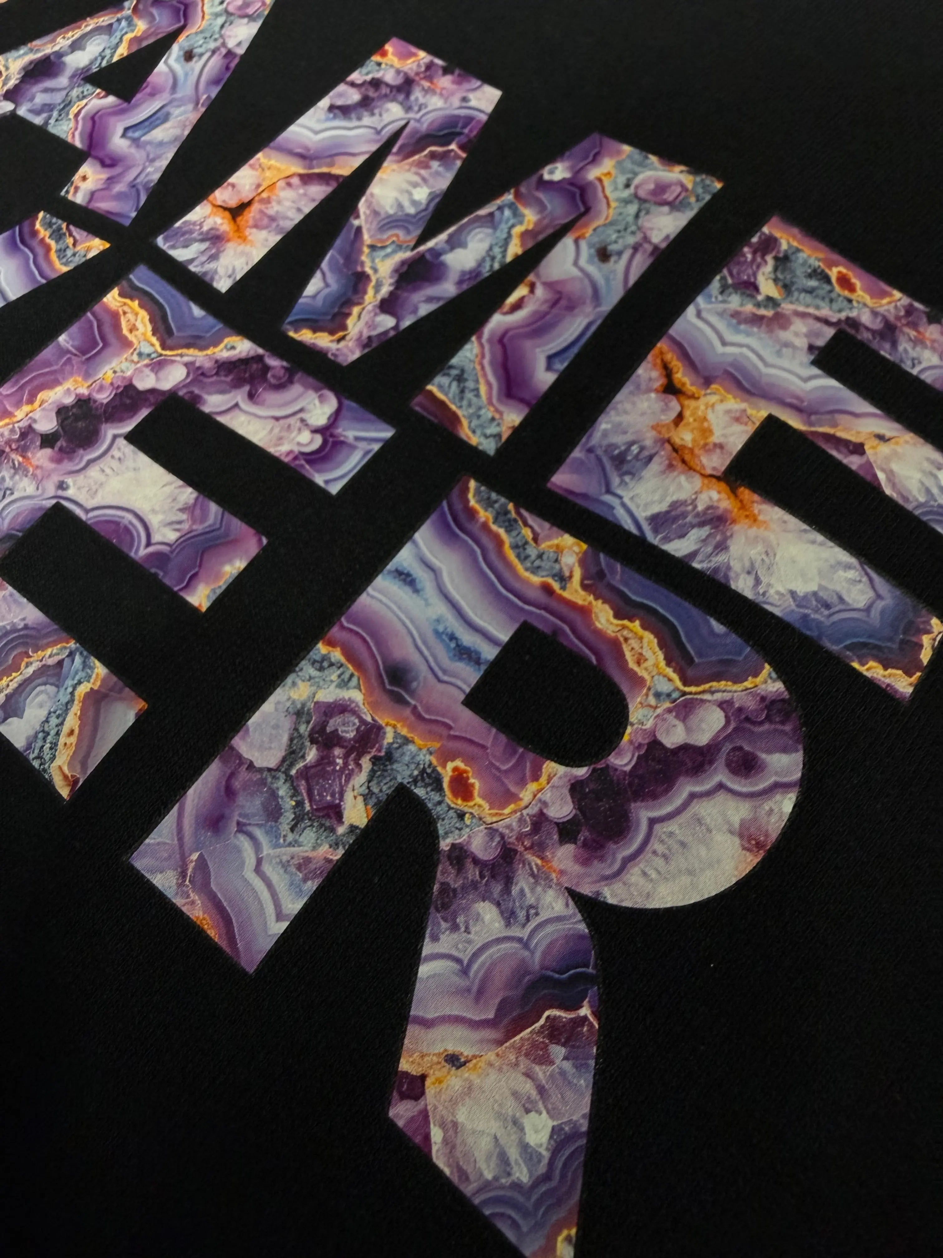 Game Over Crystal Geode Zip-Up HoodieGame Over Merch