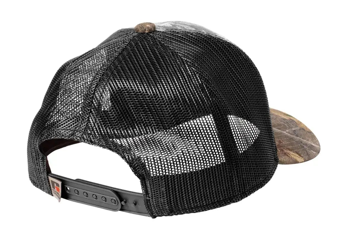 Russell Outdoors™ Camo Snapback Trucker Cap #RU900 Game Over Merch