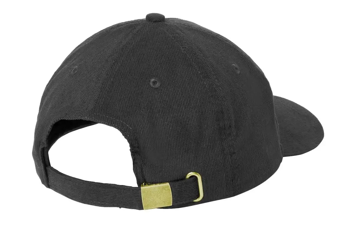 Port Authority® Light Corduroy Dad Cap #C973 Game Over Merch