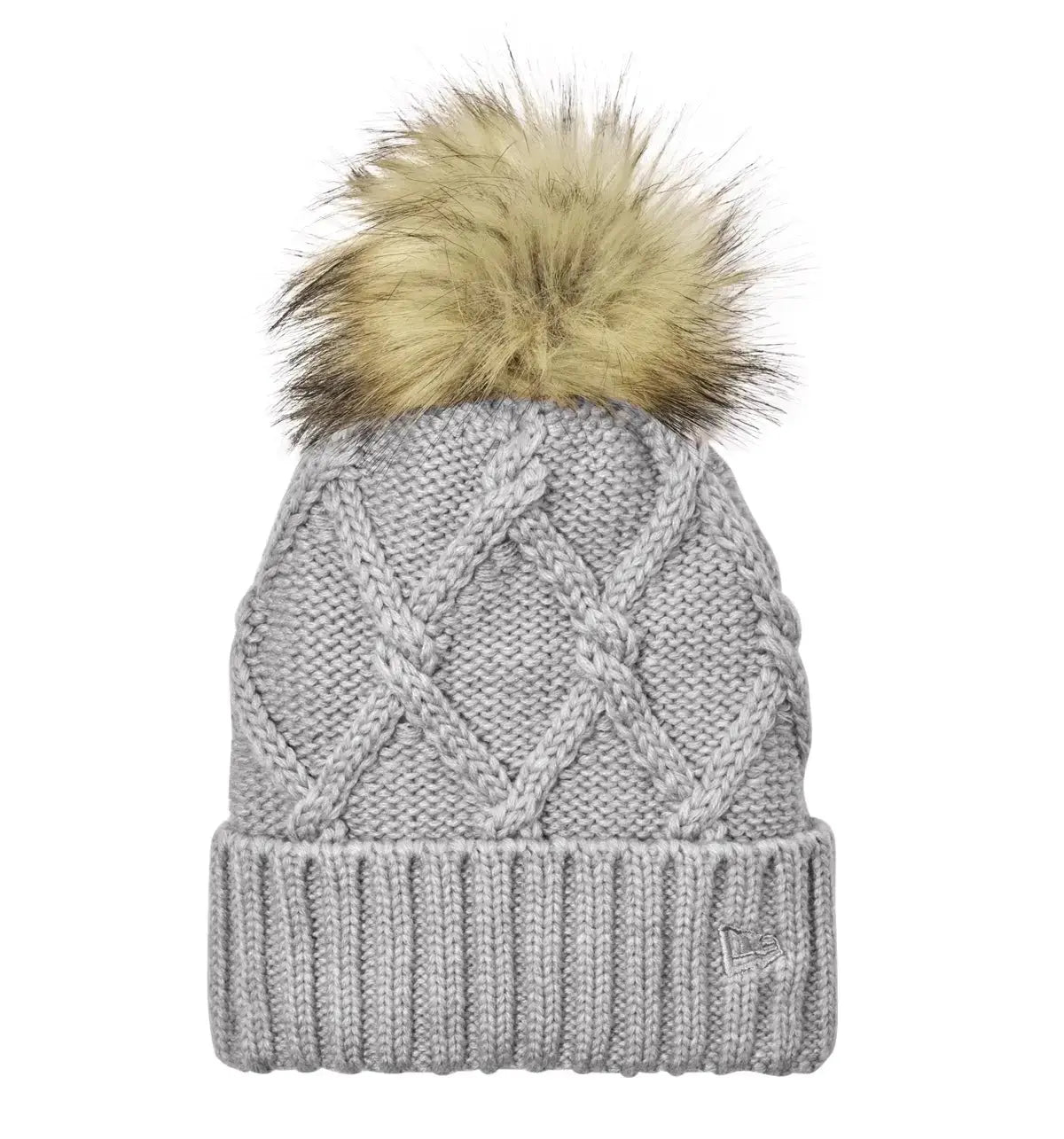 New Era® Faux Fur Pom Beanie #NE911 Game Over Merch