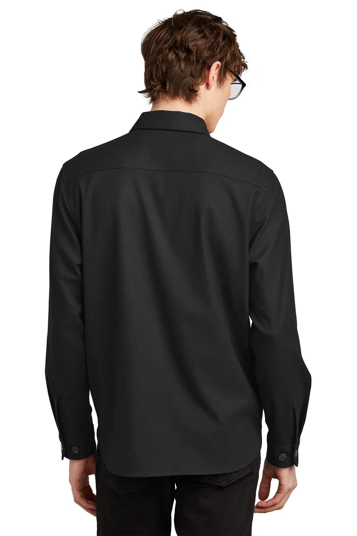 Mercer+Mettle® Long Sleeve Twill Overshirt #MM2020
