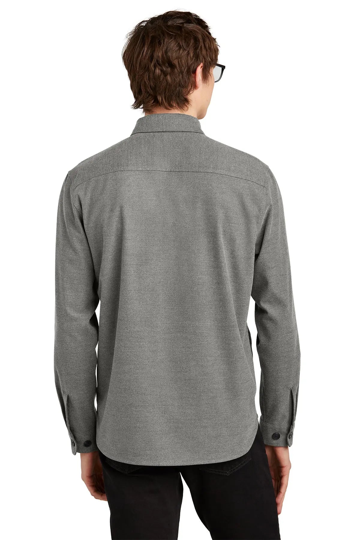 Mercer+Mettle® Long Sleeve Twill Overshirt #MM2020