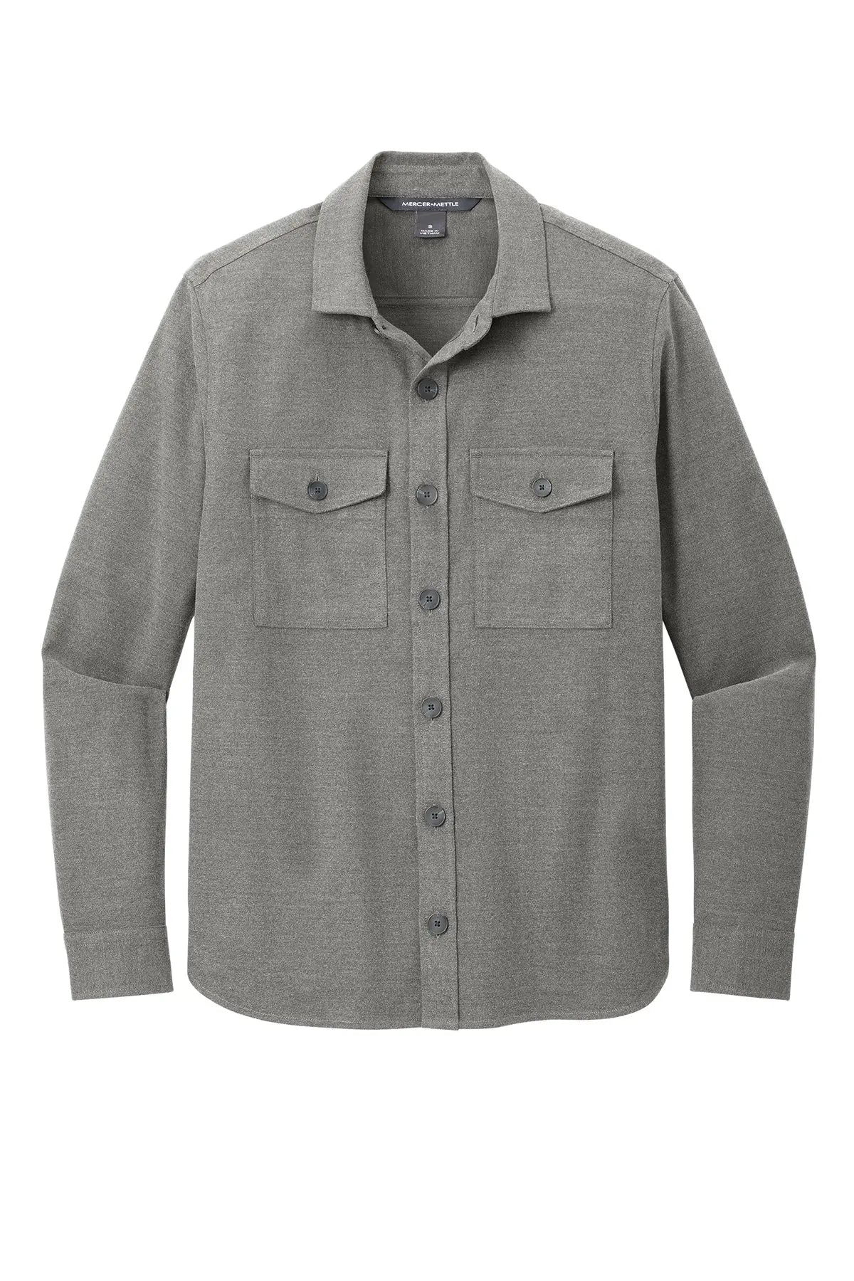 Mercer+Mettle® Long Sleeve Twill Overshirt #MM2020