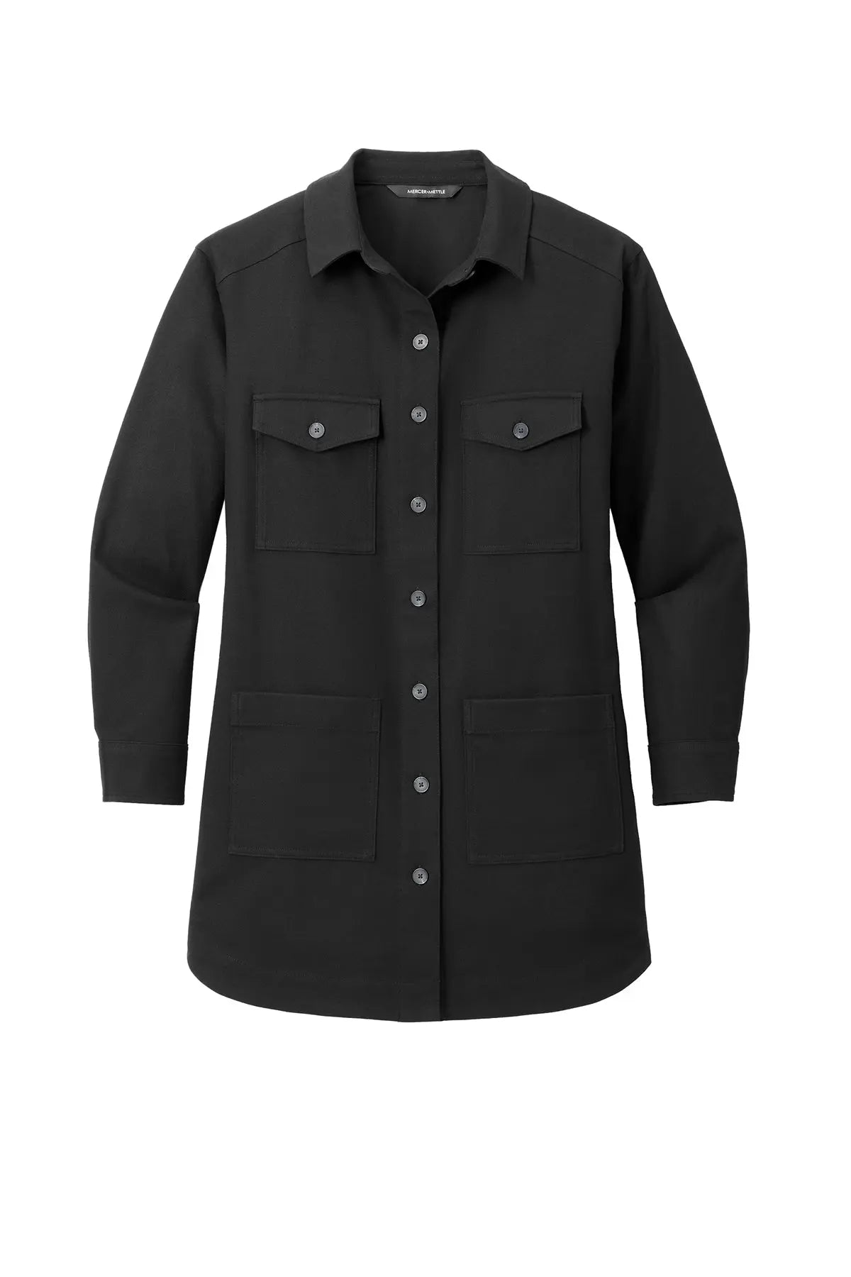 Mercer+Mettle® Women’s Long Sleeve Twill Overshirt #MM2021