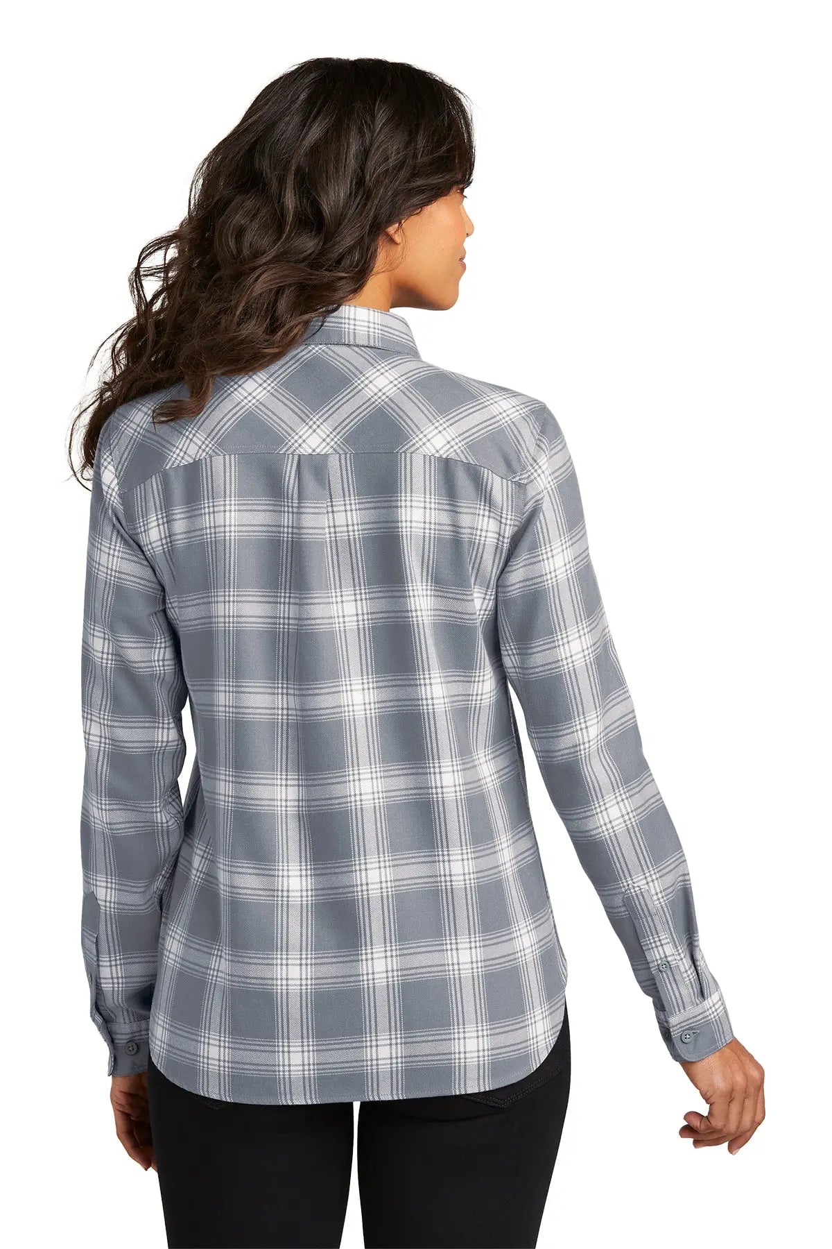 Port Authority® Women's Plaid Flannel Shirt #LW669