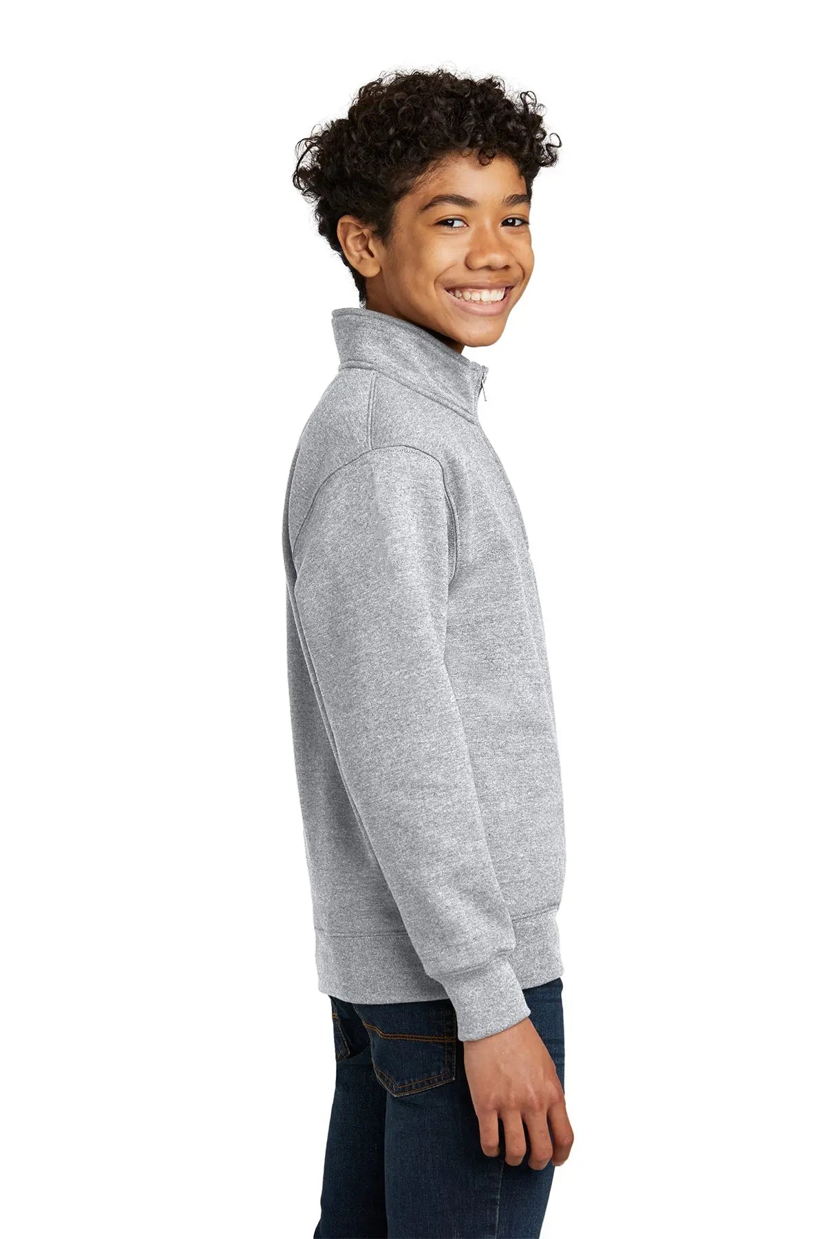 Port & Co™ Youth Core Fleece 1/4-Zip Pullover Sweatshirt #PC78YQ Game Over Merch