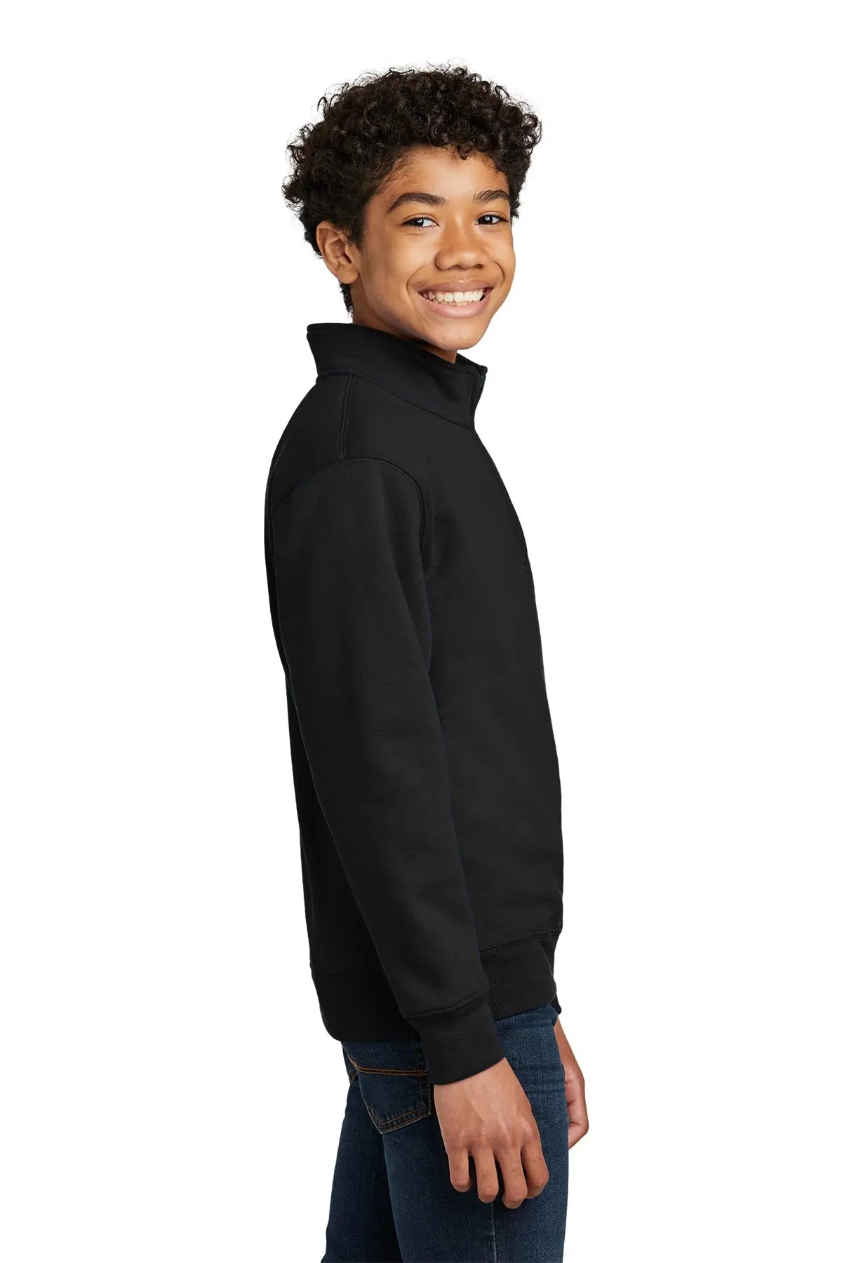 Port & Co™ Youth Core Fleece 1/4-Zip Pullover Sweatshirt #PC78YQ Game Over Merch