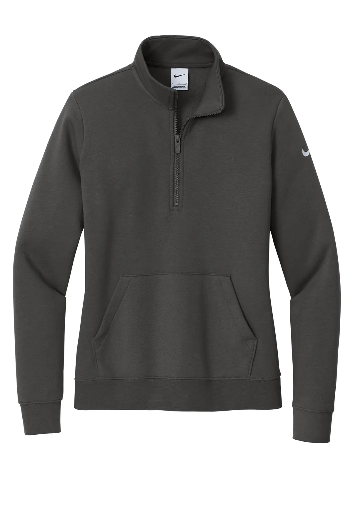 Nike Women's Club Fleece Sleeve Swoosh 1/2-Zip #NKDX6720 Game Over Merch