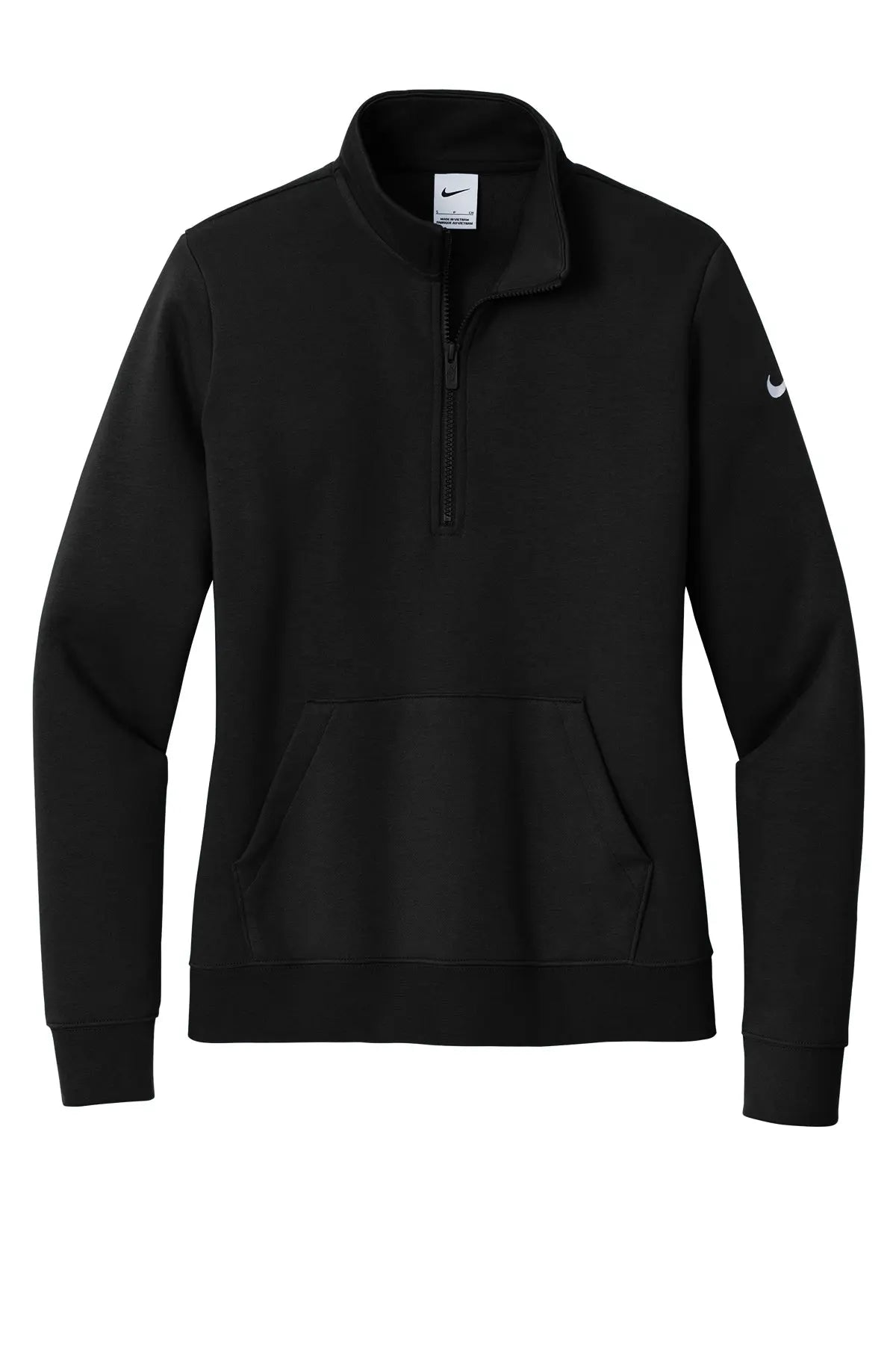 Nike Women's Club Fleece Sleeve Swoosh 1/2-Zip #NKDX6720 Game Over Merch