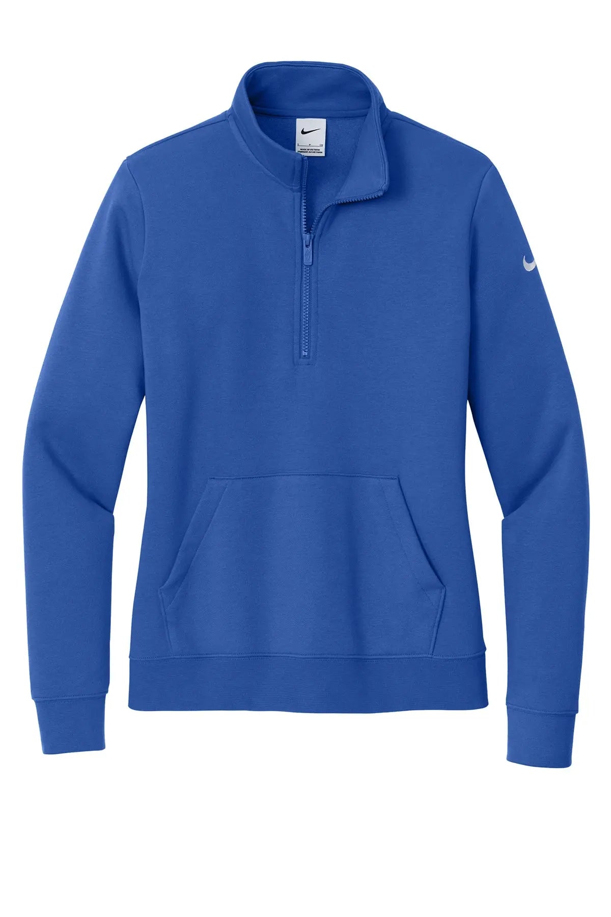 Nike Women's Club Fleece Sleeve Swoosh 1/2-Zip #NKDX6720 Game Over Merch