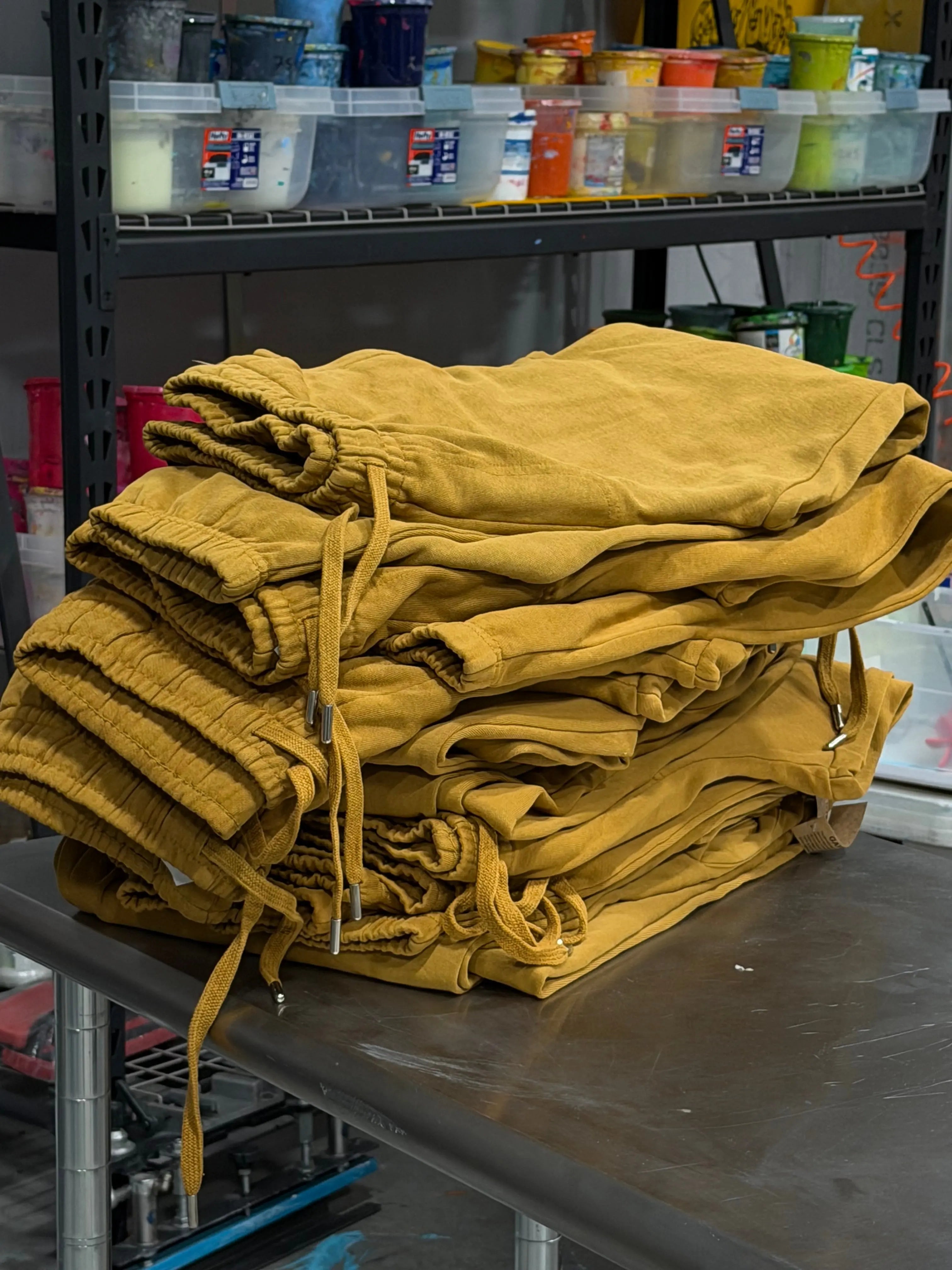 16 Lane Seven Heavy Sweatpants - Pigment Peanut Butter