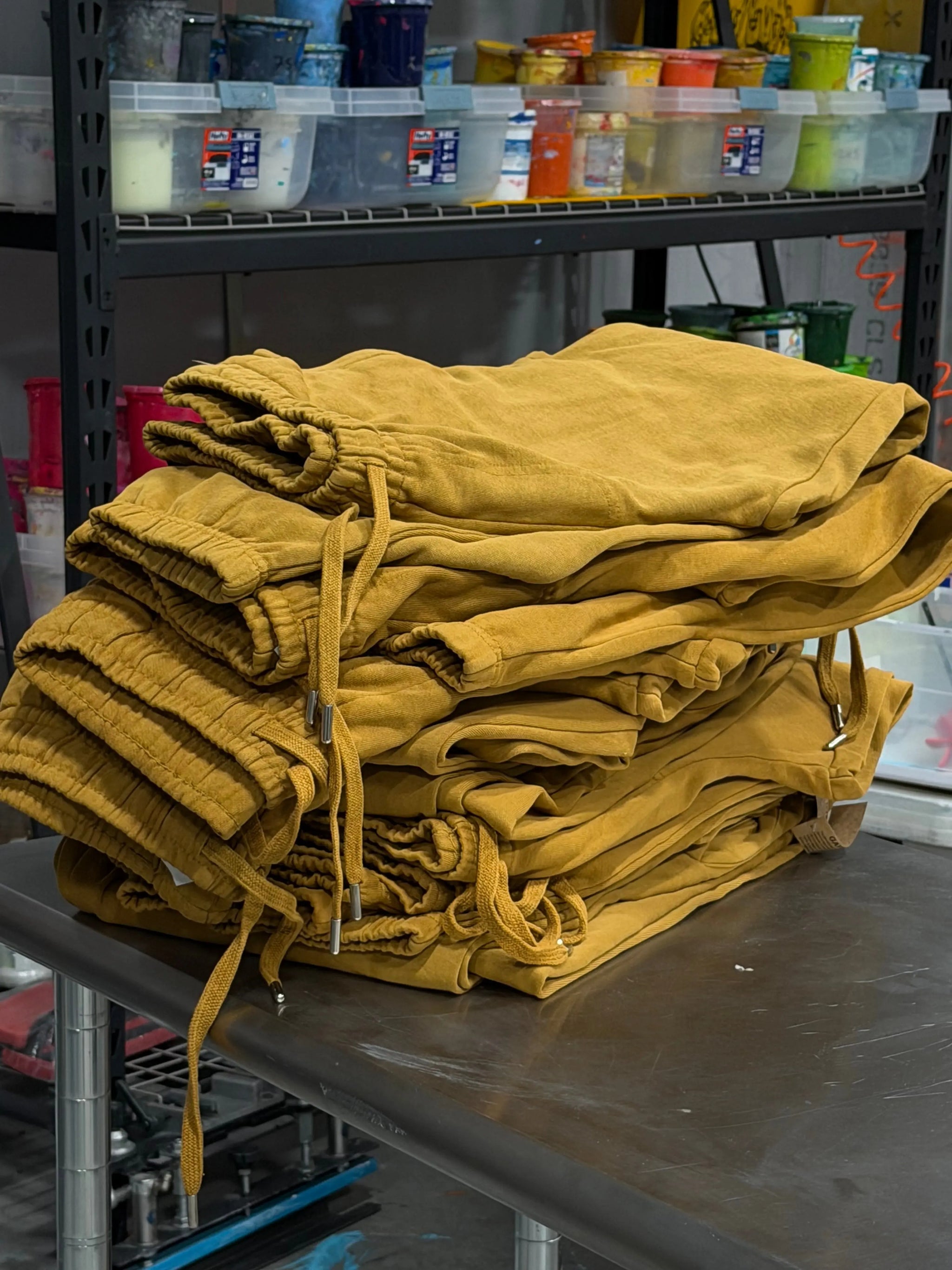 16 Lane Seven Heavy Sweatpants - Pigment Peanut Butter
