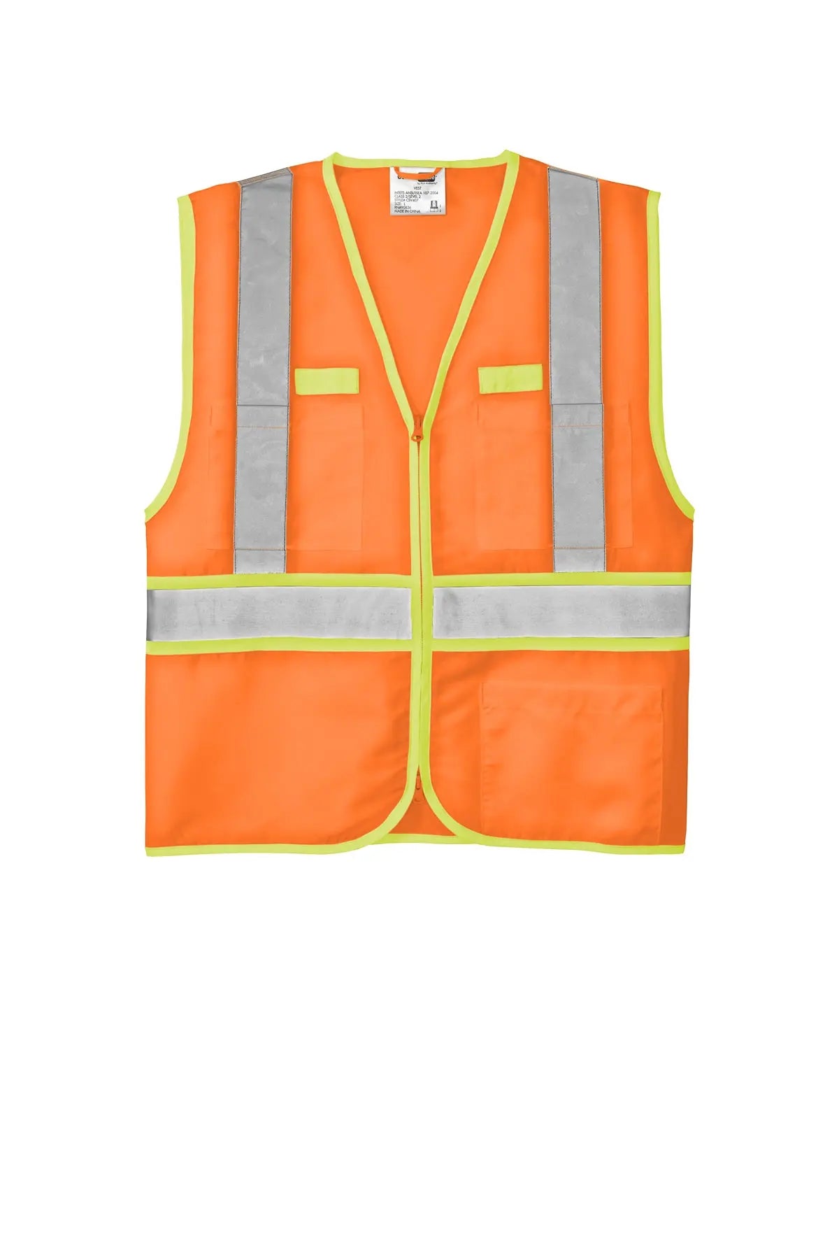 CornerStone® ANSI 107 Class 2 Dual-Color Safety Vest #CSV407