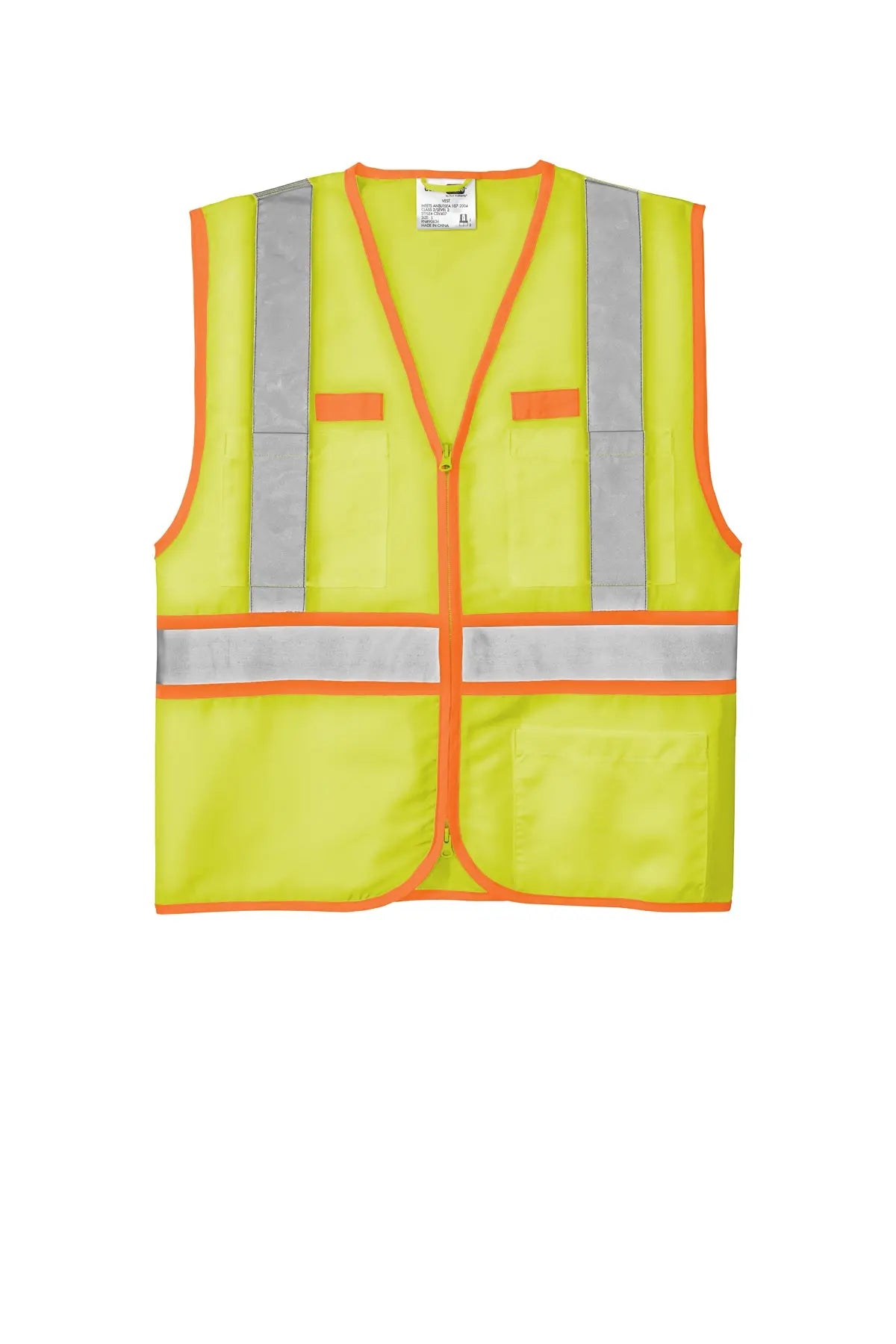 CornerStone® ANSI 107 Class 2 Dual-Color Safety Vest #CSV407