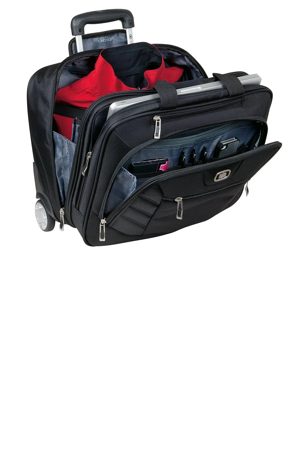 OGIO® Lucin Wheeled Briefcase #417018 Game Over Merch