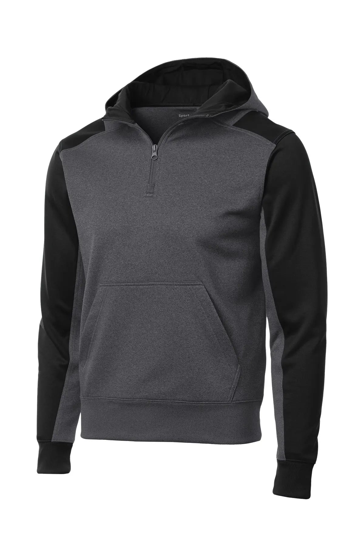 Sport-Tek® Tech Fleece Colorblock 1/4-Zip Hooded Sweatshirt #ST249 Game Over Merch