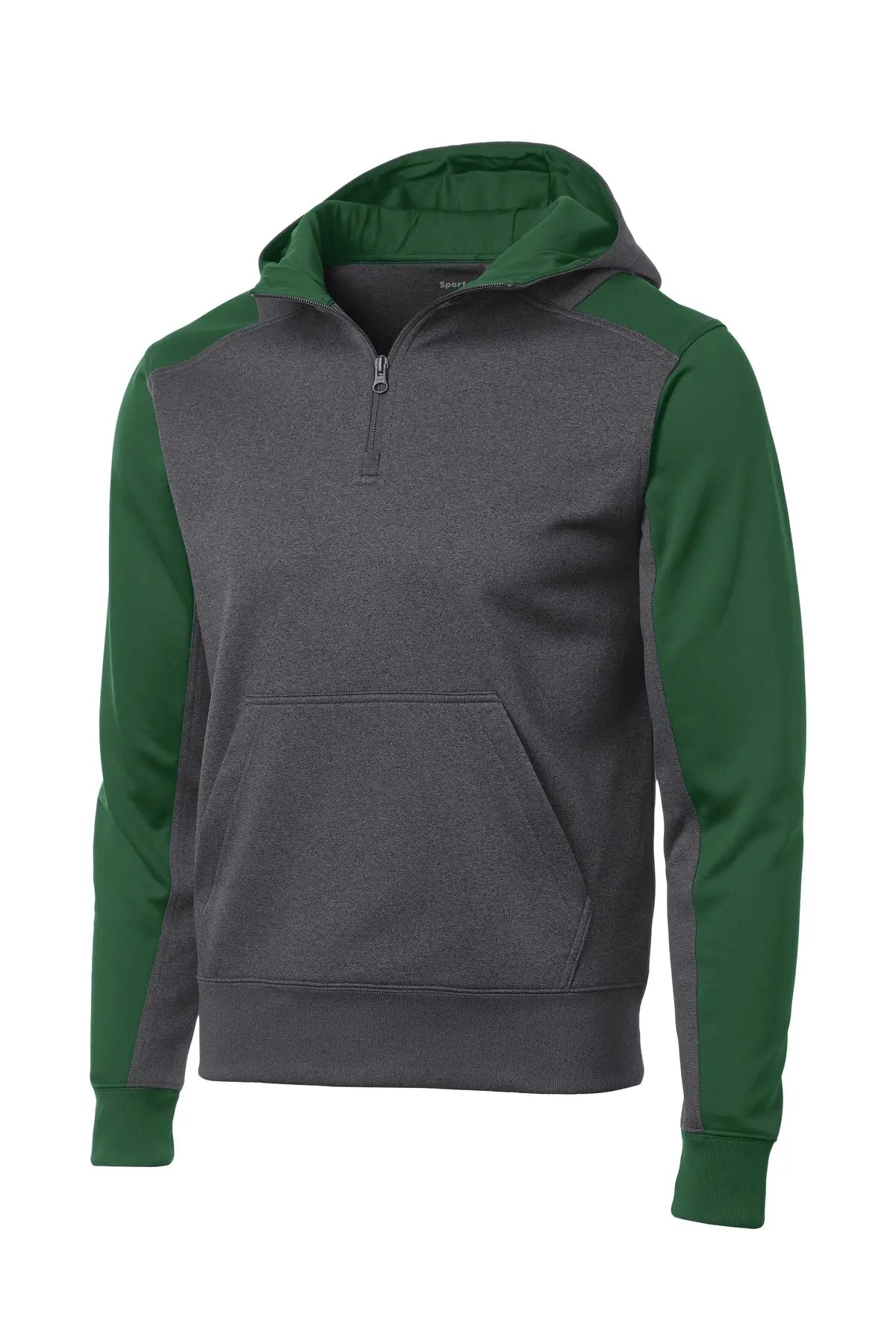 Sport-Tek® Tech Fleece Colorblock 1/4-Zip Hooded Sweatshirt #ST249 Game Over Merch