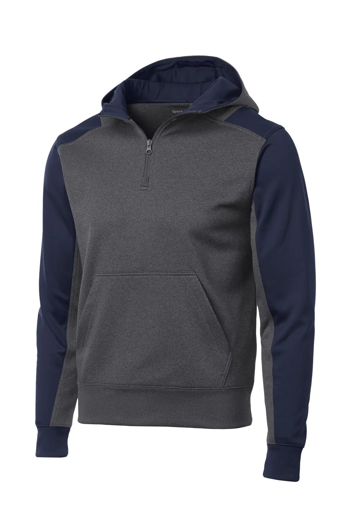 Sport-Tek® Tech Fleece Colorblock 1/4-Zip Hooded Sweatshirt #ST249 Game Over Merch