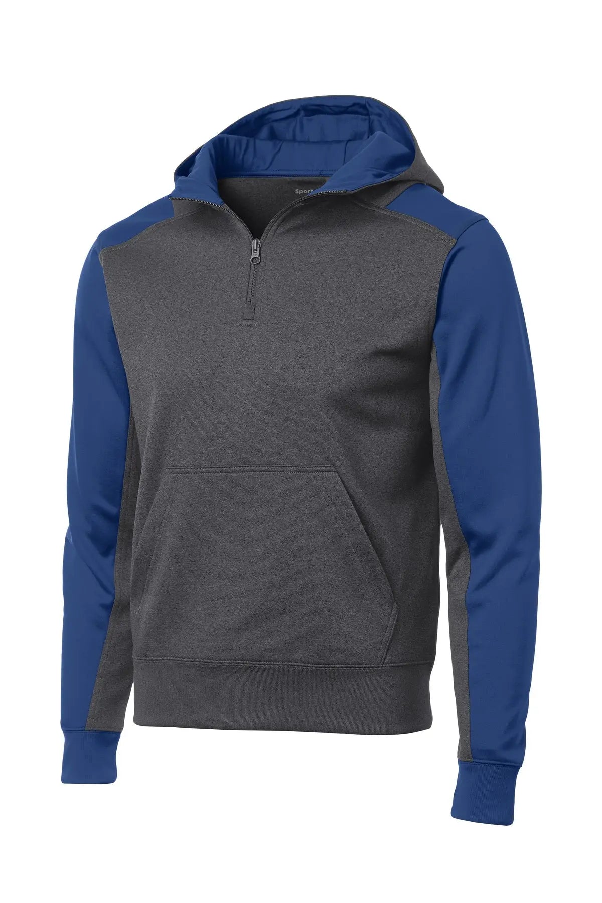 Sport-Tek® Tech Fleece Colorblock 1/4-Zip Hooded Sweatshirt #ST249 Game Over Merch