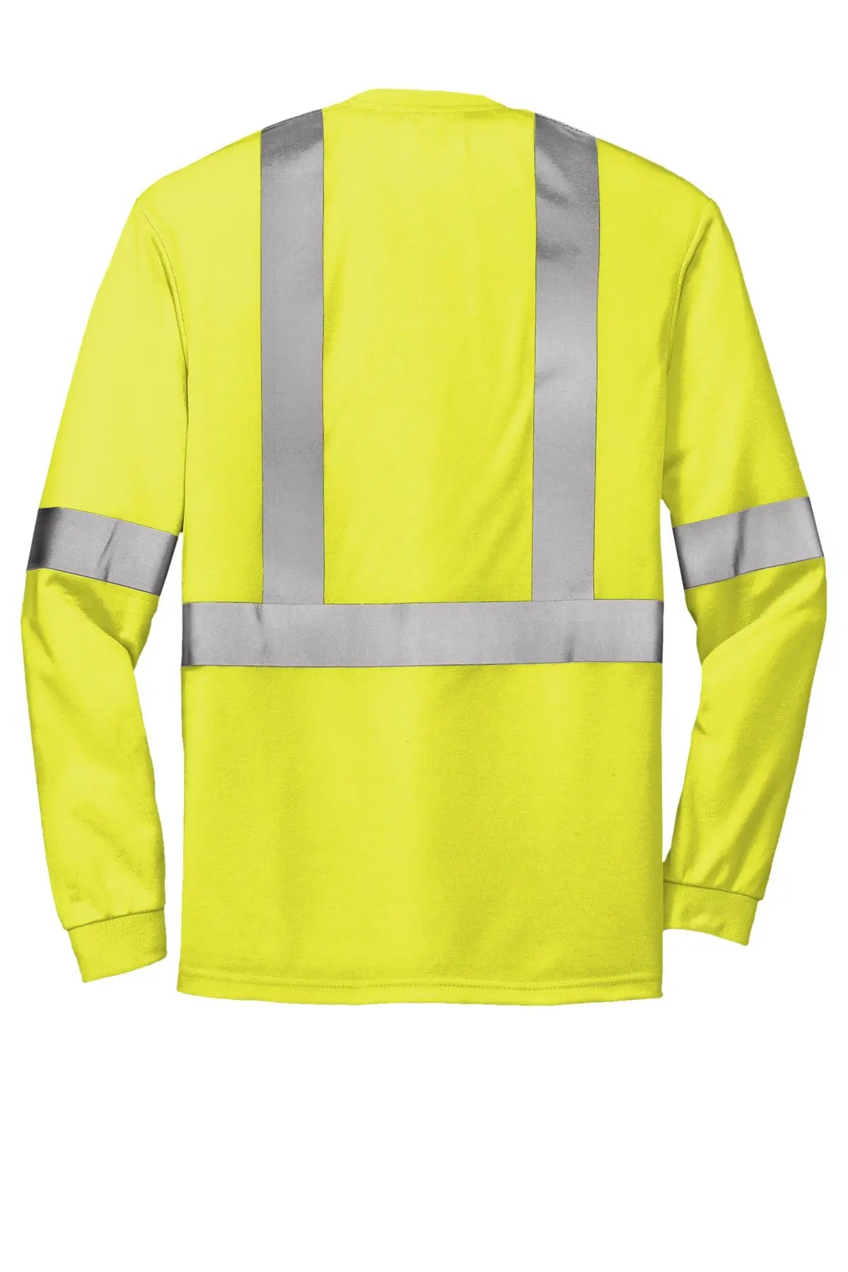 CornerStone® ANSI 107 Class 2 Long Sleeve Safety T-Shirt #CS401LS