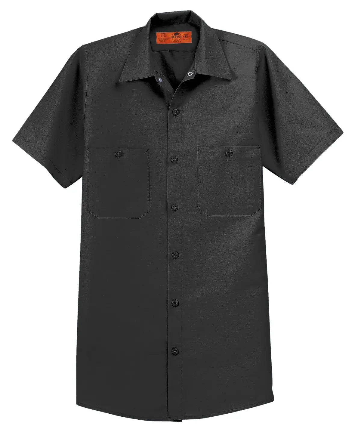 Red Kap® Long Size, Short Sleeve Industrial Work Shirt #SP24LONG