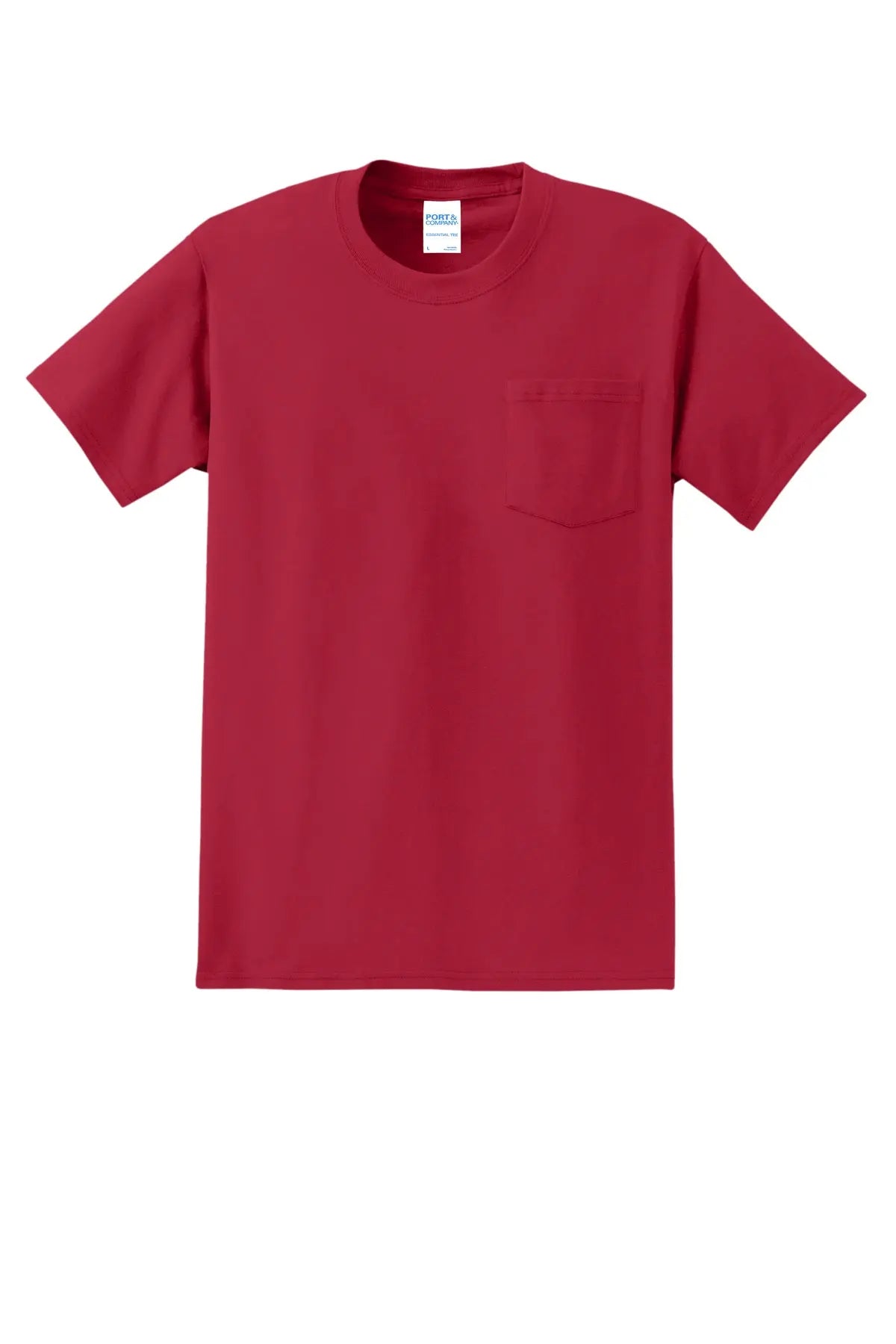 Port & Co™ Tall Essential Pocket Tee #PC61PT